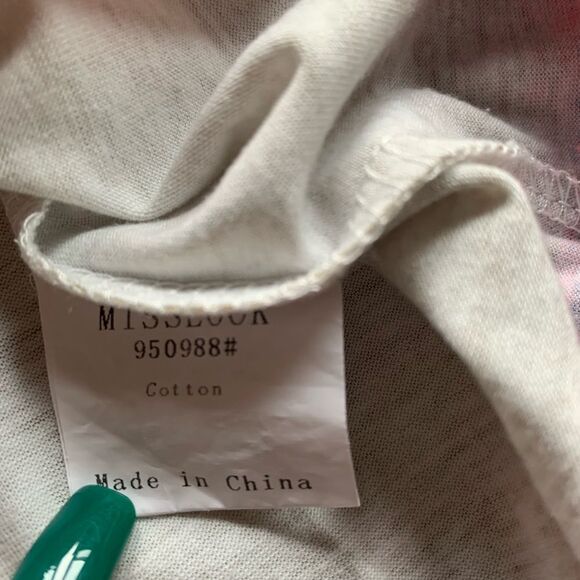 MissLook Multicolored Stripes T Shirt - Picture 7 of 10